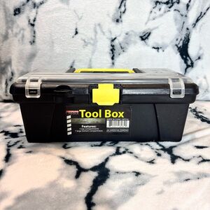 Small Black and Yellow Tool Box
